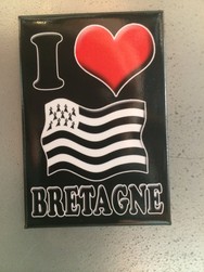 Magnet I love Bretagne