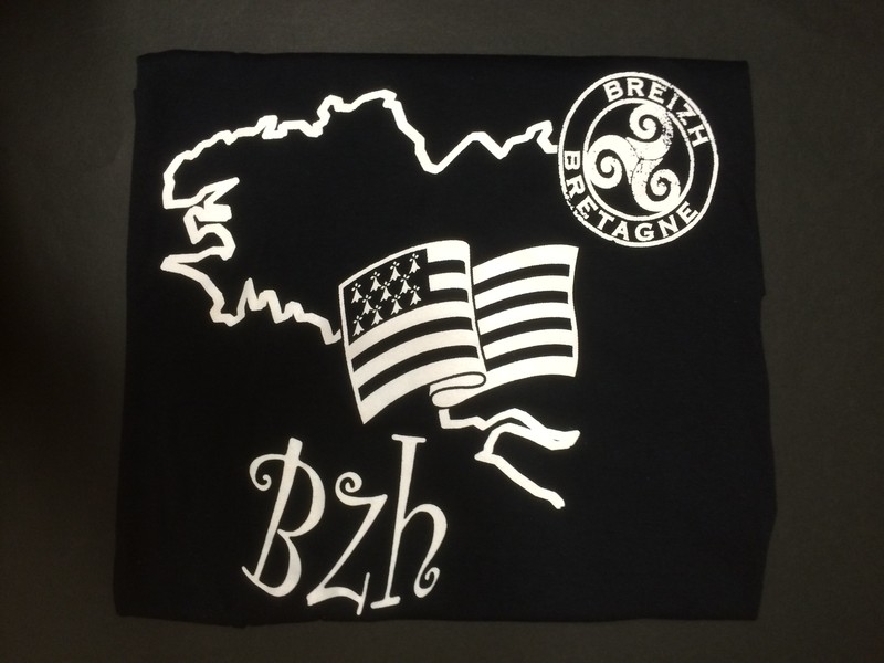 T-Shirt SANT NAZER ST-NAZAIRE BREIZH Bretagne Breton Maillot 