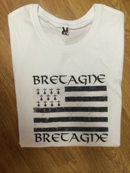 Tee shirt drapeau breton